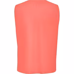 Roly Sport Roma Training Bib made of Breathable Mesh, Fluor Coral 234 M, RY0417 – image 4