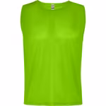 Roly Sport Casacca da allenamento Roma in rete per Bambini, Fluor Coral 234 8 Jahre, RY0417K – immagine 3