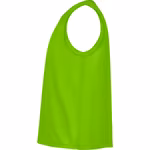Roly Sport Casacca da allenamento Roma in rete per Bambini, Fluor Coral 234 8 Jahre, RY0417K – immagine 5