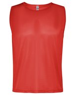 Roly Sport Trainings-Laibchen Roma aus Mesh für Kinder, Fluor Coral 234 8 Jahre, RY0417K – Red 60