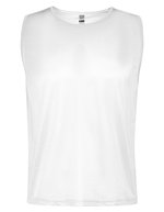 Roly Sport Trainings-Laibchen Roma aus Mesh für Kinder, Fluor Coral 234 8 Jahre, RY0417K – White 01
