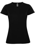 Roly Sport Women´s Montecarlo T-Shirt Rosette 78 S (RY0423) – Black 02