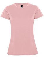 Roly Sport Funktions-T-Shirt Slim Fit für Damen, Army Green 15 S, RY0423 – Light Pink 48