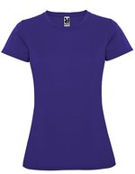 Roly Sport Funktions-T-Shirt Slim Fit für Damen, Army Green 15 S, RY0423 – Mauve 63