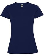 Roly Sport Funktions-T-Shirt Slim Fit für Damen, Army Green 15 S, RY0423 – Navy Blue 55