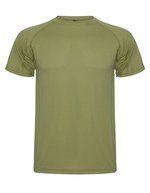 Roly Sport Funktions-T-Shirt Montecarlo mit Raglanärmeln – Army Green 15