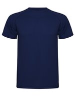 Roly Sport Funktions-T-Shirt Montecarlo mit Raglanärmeln, Royal Blue 05 S, RY0425 – Navy Blue 55