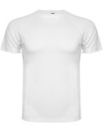 Roly Sport Funktions-T-Shirt Montecarlo mit Raglanärmeln, Royal Blue 05 S, RY0425 – White 01