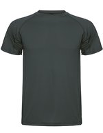 Roly Sport Sportliches Kinder-T-Shirt mit Raglan-Ärmeln – Dark Lead 46