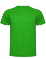 Roly Sport Sportliches Kinder-T-Shirt mit Raglan-Ärmeln – Fern Green 226