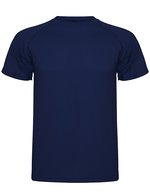 Roly Sport Sportliches Kinder-T-Shirt mit Raglan-Ärmeln, Lime Green 225 8 Jahre, RY0425K – Navy Blue 55