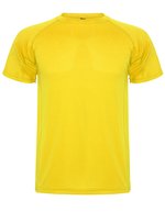 Roly Sport Sportliches Kinder-T-Shirt mit Raglan-Ärmeln, Lime Green 225 8 Jahre, RY0425K – Yellow 03