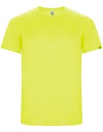Roly Eco Eco Imola T-Shirt aus Recyclingmaterial, Lime Green 225 XL, RY0427 – Fluor Giallo 221