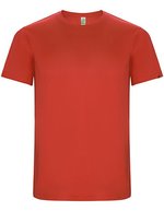 Roly Eco Eco Imola T-Shirt aus Recyclingmaterial, Lime Green 225 XL, RY0427 – Rosso 60