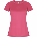 Roly Eco Imola T-Shirt made of Recycled Polyester for Women, Black 02 S, RY0428 – image 3