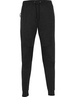 Sportliche Jogpant mit Kordelzug – Black Melange 243