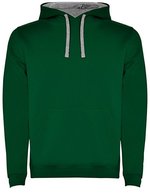 Roly Urban Sweatshirt mit Kapuze für Herren, Black 02 S, RY1067 – Verde bottiglia 56