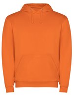 Roly Urban Sweatshirt mit Kapuze für Herren, Black 02 S, RY1067 – Arancione 31