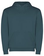 Roly Urban Sweatshirt mit Kapuze für Herren, Black 02 S, RY1067 – Tempesta Blu 170
