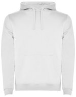 Roly Urban Sweatshirt mit Kapuze für Herren, Black 02 S, RY1067 – Bianco 01