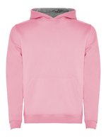 Sweat-shirt urbain à capuche pour enfant – Rose clair 48/Chine Gris 58