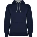 Roly Urban Kapuzen-Sweatshirt mit Daumenöffnungen für Damen, Light Pink 48/Heather Grey 58 XL, RY1068 – Bild 3