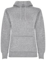 Roly Urban Kapuzen-Sweatshirt mit Daumenöffnungen für Damen – Heather Grey 58