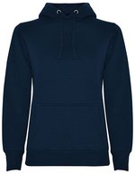 Roly Urban Kapuzen-Sweatshirt mit Daumenöffnungen für Damen, Black 02 M, RY1068 – Blu navy 55