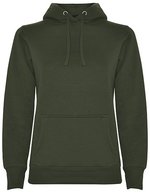 Roly Urban Kapuzen-Sweatshirt mit Daumenöffnungen für Damen, Black 02 M, RY1068 – Venture Verde 152