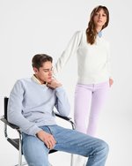 Clasica Sweatshirt – Cenere Bianco Melange 177