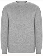 Roly Eco Batian Sweatshirt aus Bio-Baumwolle – Heather Grey 58