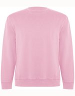Roly Eco Batian Sweatshirt aus Bio-Baumwolle – Light Pink 48