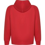 Roly Eco Bio-Baumwolle Kapuzen-Sweatshirt mit Tasche, Black 02 XS, RY1074 – Bild 4