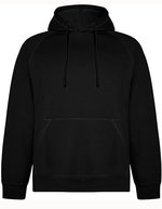 Roly Eco Vinson Organic Hooded Sweatshirt White 01 XS (RY1074) – Black 02