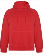 Roly Eco Vinson Organic Hooded Sweatshirt White 01 XS (RY1074) – Red 60