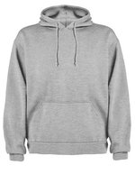 Roly Kapuzen-Sweatshirt mit Kängurutasche 280 g/m², Black 02 S, RY1087 – Chine Gris 58