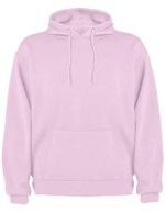 Roly Kapuzen-Sweatshirt mit Kängurutasche 280 g/m², Black 02 S, RY1087 – Rose clair 48