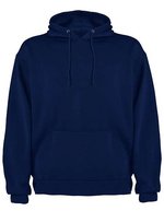 Roly Kapuzen-Sweatshirt mit Kängurutasche 280 g/m², Black 02 S, RY1087 – Bleu marine 55