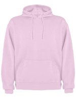 Roly Kapuzensweatshirt mit Kängurutasche für Kinder, Black 02 3/4 Jahre, RY1087K – Light Pink 48
