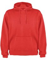 Roly Kapuzensweatshirt mit Kängurutasche für Kinder, Black 02 3/4 Jahre, RY1087K – Red 60
