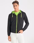 Fuji Sweat-Jacke mit fluoreszierenden Akzenten – Bild 2