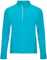 Roly Sport Sport-Sweatshirt Melbourne mit Half-Zip, Black 02 S, RY1113 – Turquoise 12