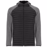 Minsk Jacke mit Softshell-Ärmeln – Burgundy 64/Black 02