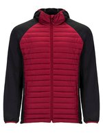 Minsk Jacke mit Softshell-Ärmeln – Red 60/Black 02