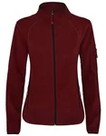 Roly Microfleece Jacke Luciane 300 g/m² für Damen, Garnet Red 57 L, RY1196 – Bild 2