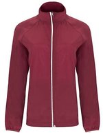 Roly Glasgow Windjacke mit Reißverschluss für Damen – Burgundy 64