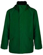 Roly Parka mit Kapuze und Windblende – Bottle Green 56