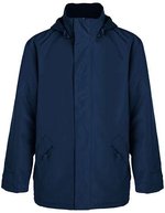 Roly Parka mit Kapuze und Windblende – Navy Blue 55