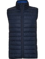 Roly Oslo Bodywarmer, wasserabweisend, Polyester, Black Melange 243 XXL, RY5092 – Navy Blue 55