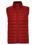 Roly Oslo Bodywarmer, wasserabweisend, Polyester, Black Melange 243 XXL, RY5092 – Red 60